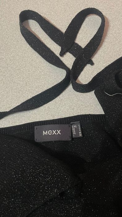 вечірній топ з блискітками