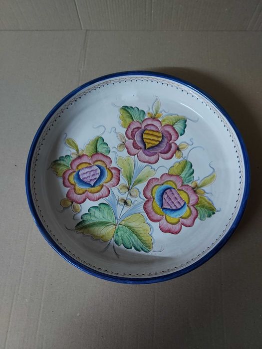 Taça Pintada à Mão – Louça de Coimbra