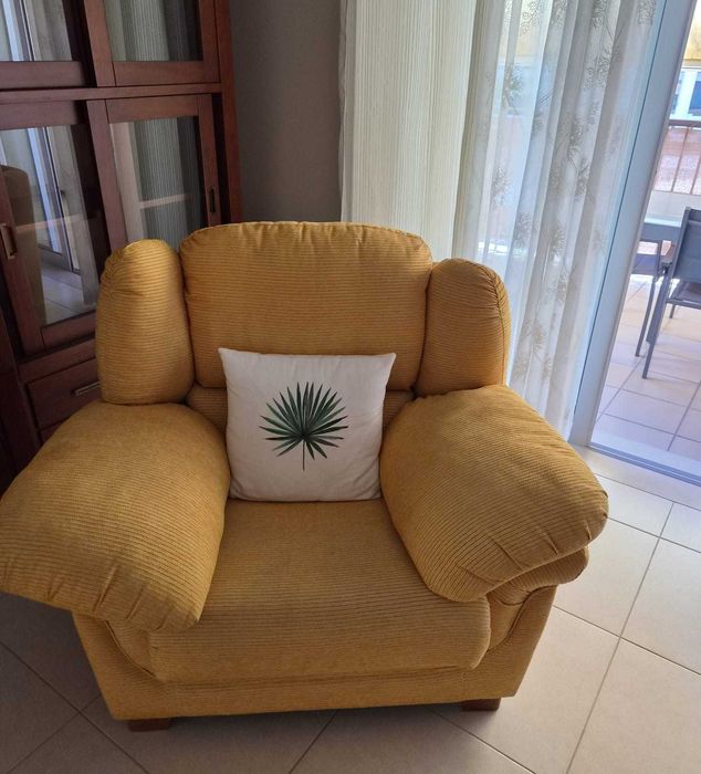 Sofas conjunto de 3 (4 lugares)