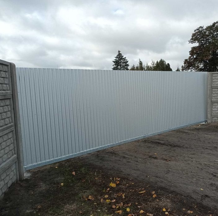 Brama Przesuwna wjazdowa ocynkowana 4m, 5m, 6,m