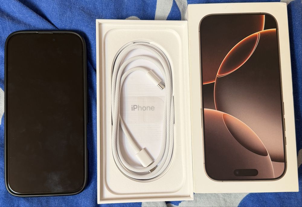 Iphone 16 Pro 256GB Tytan Pustynny