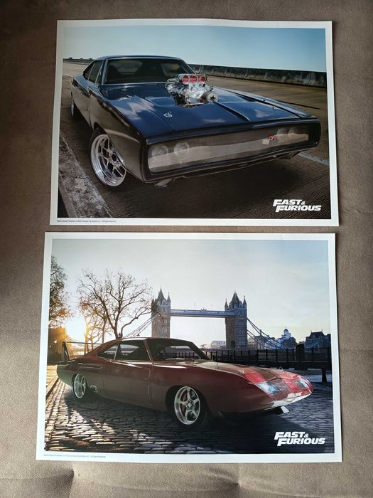 Plakaty Szybcy i Wściekli Dodge Charger Samochody