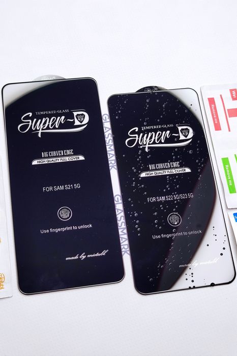 Защитное стекло Samsung S21 / S22 / S23 / S24 / S25 /S26 захистне скло SuperD