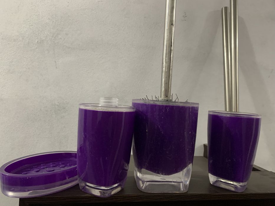 Zestaw pojemników do lazienki