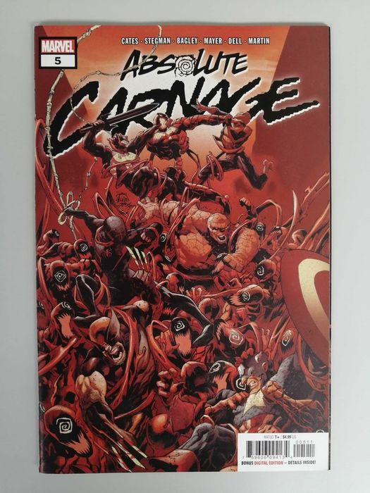 MARVEL - Absolute Carnage #1 a 5