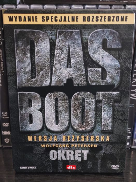 Okręt - Das Boot DVD steelbook, wersja reżyserska W.Petersen