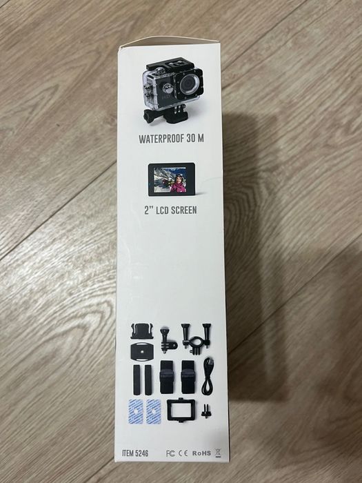 Komir Sport Camera waterproof 30 M