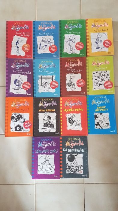 Livros - Diário de um banana (versão francesa) Journal d'un dégonflé