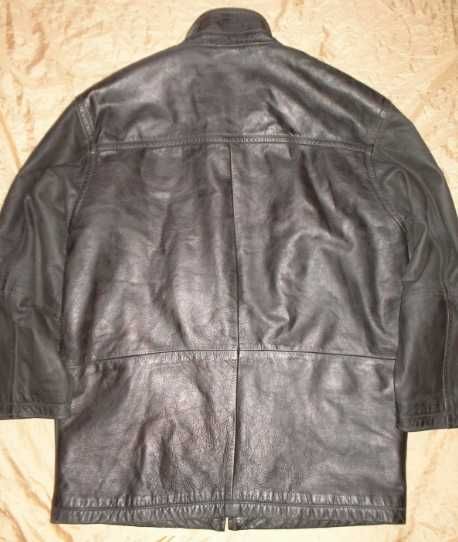 Мужская кожаная куртка пилот командира подводника Angelo kriegsmarine