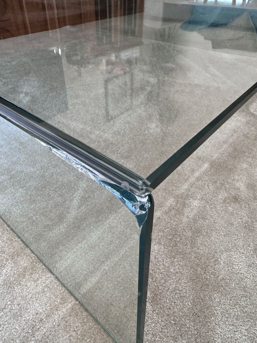 Mesa centro vidro