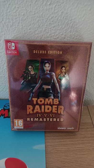 Tomb Raider I–III Remastered,Tomb Raider IV-V-VI Remastered SWITCH,PS5