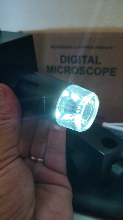 Microscópio Digital 4,3" IPS 1000X LCD Recarregável USB | Novo