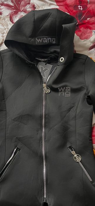 Alexander wang bluza z kapturem