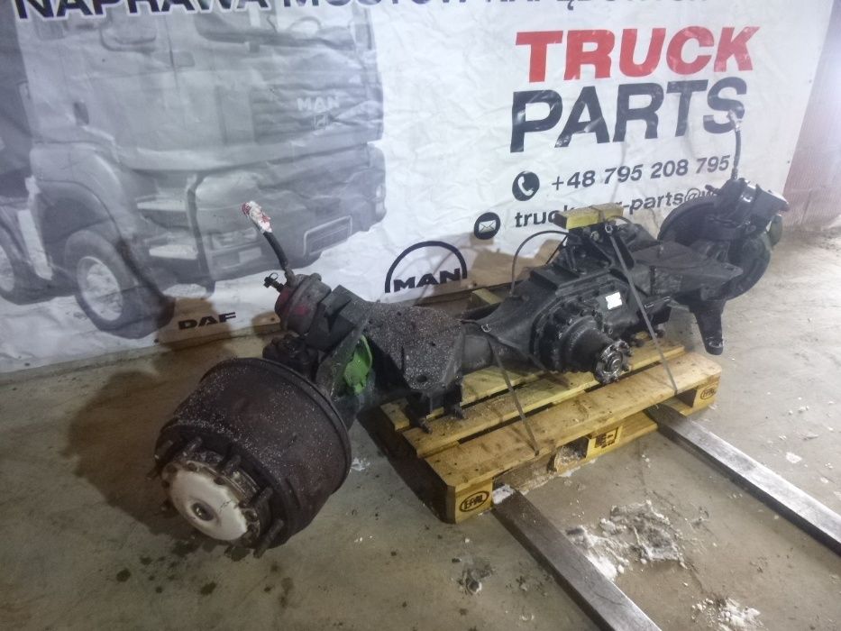 Most Dyfer Mercedes Terberg Lotnisko Przód 28/11 AL7/160-9