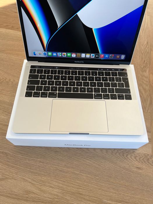 Idealny MacBook Pro 13” 8/128 GB SILVER w PERFEKCYJNY! 170 cykli