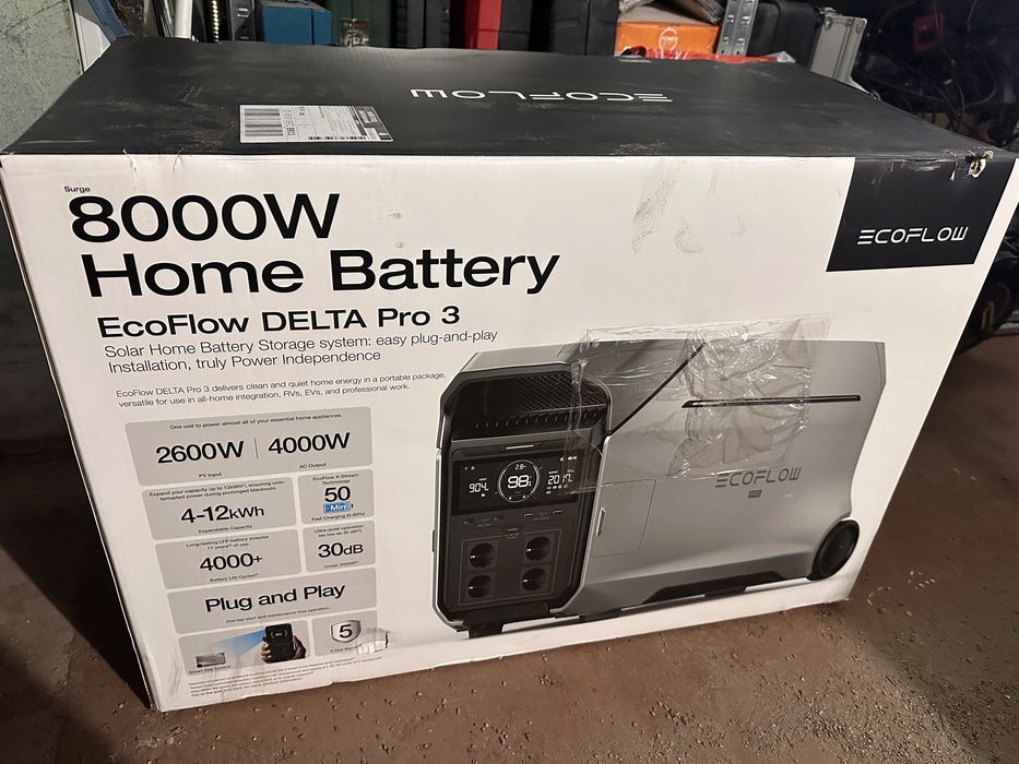 EcoFlow Delta Pro 3 4096Вт/г+ 160 Вт EcoFlow Solar Panel