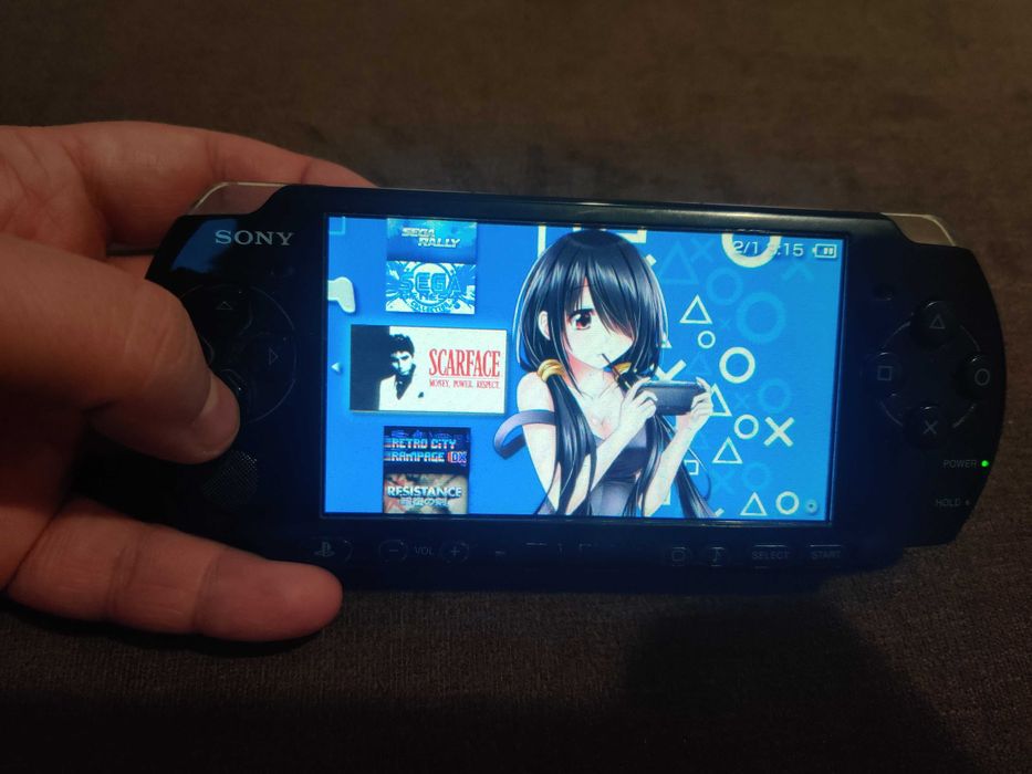 Карта памяти 64GB + Адаптер PRO DUO c Играми для PSP