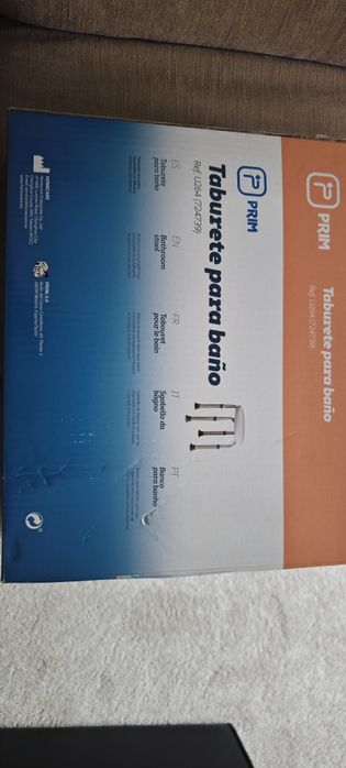 Banco de banho redondo