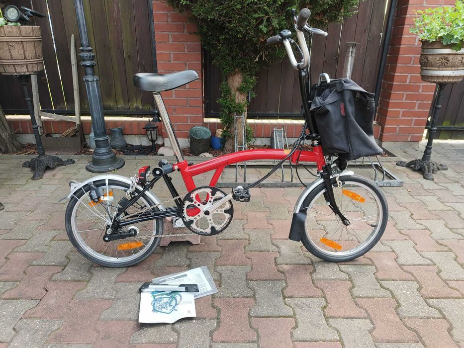 Brompton M3L z dokumentami