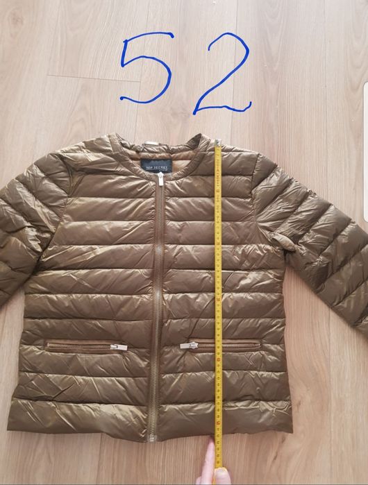 Top Secret Puchowa kurtka r.40, ramoneska, jesienna/ wiosenna
