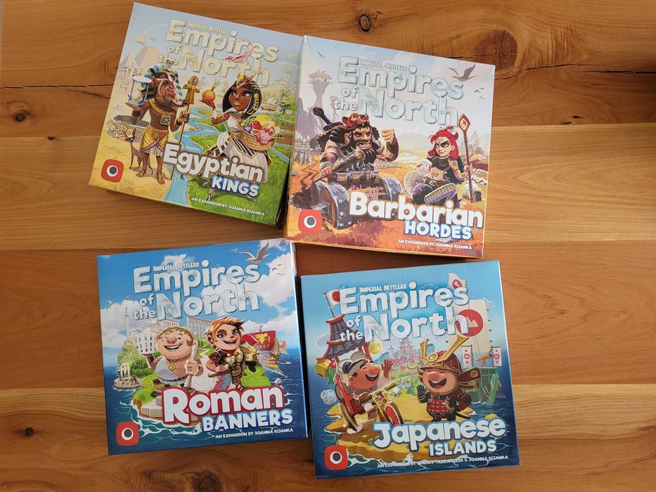 Jogo de tabuleiro Imperial Settlers - EOTN (board game) + 4 expansões