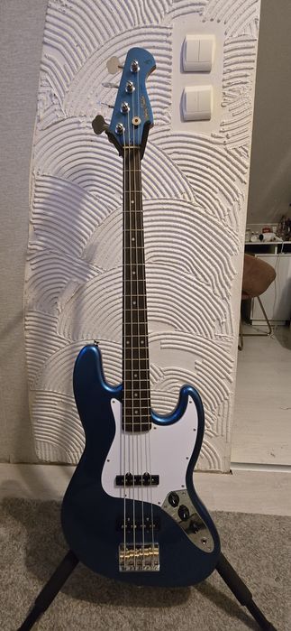 Gitara basowa Harley benton JB-62CC LPB