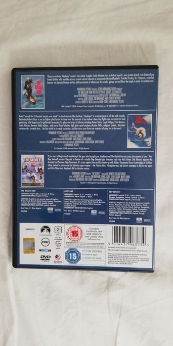 3 grandes comédias em dvd (portes grátis)