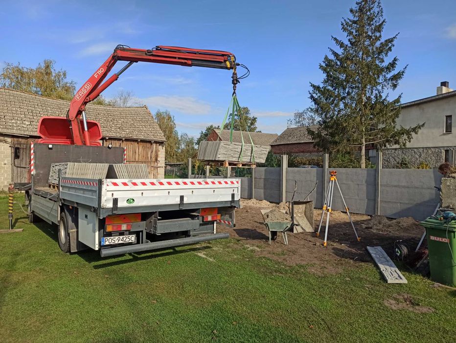 Garaż Wiata Ogrodzenie betonowe  panelowe