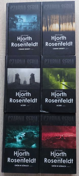 M. Hjorth, H. Rosenfeldt - Ciemne sekrety, Uczeń, Grób w górach (NOWE)