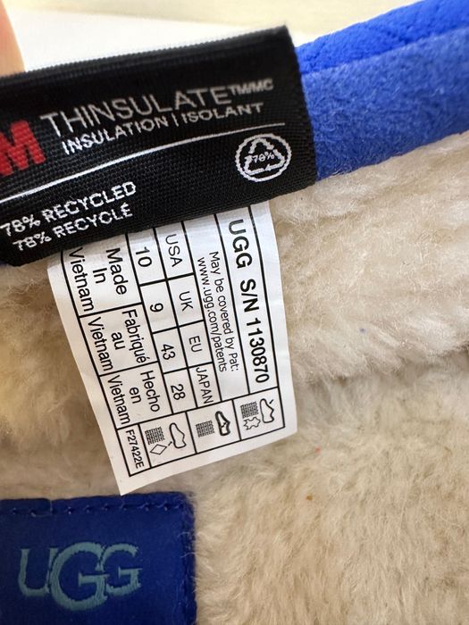 UGG чоловічі мокасіни, туфлі, уггі, розмір 43