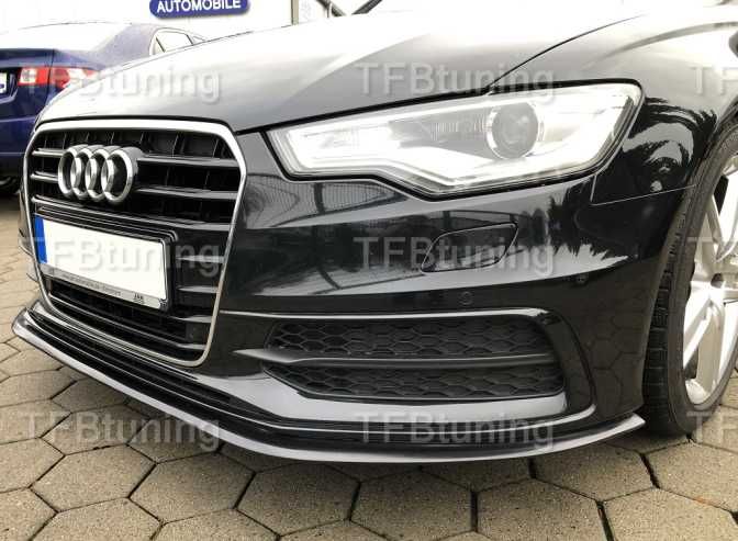 Spoiler zderzaka przód Audi A6 C7 2011- 2014 Sline TFB TUNING
