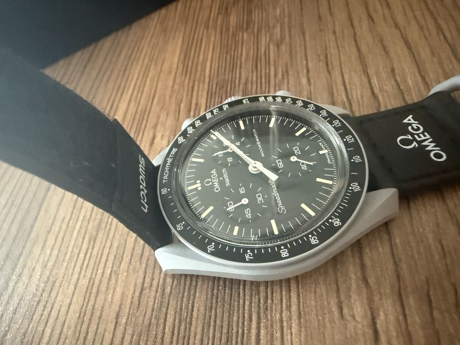 Moonswatch Mission to the Moon Swatch Omega Speedmaster Zegarek