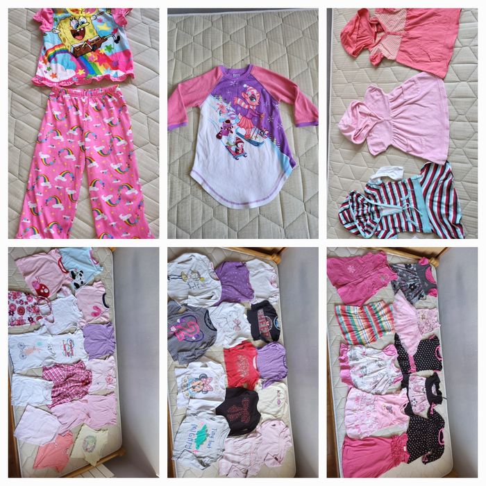 Ubranka na 3 lata + fotelik samoch