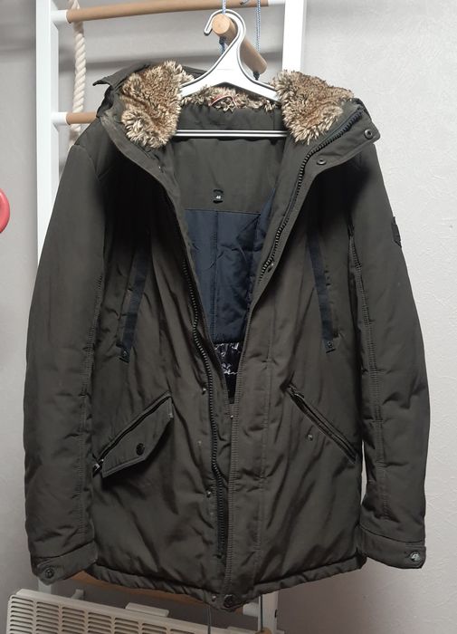 Тепла зимова куртка,  розмір 48 (M-L)