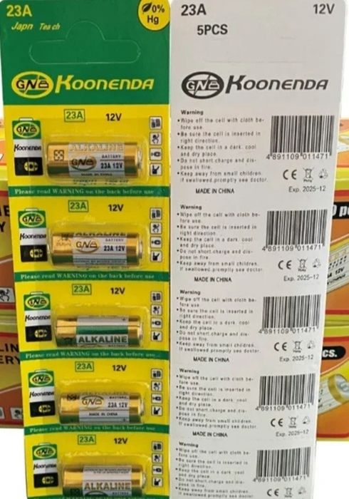 Pilha bateria 23A