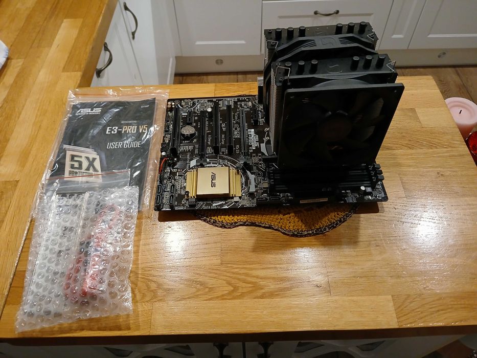 Procesor i7 6700 + Płyta Asus E3 - PRO V5 +  Chłodzenie Procesora SilentiumPC Grandis 2 120/140mm