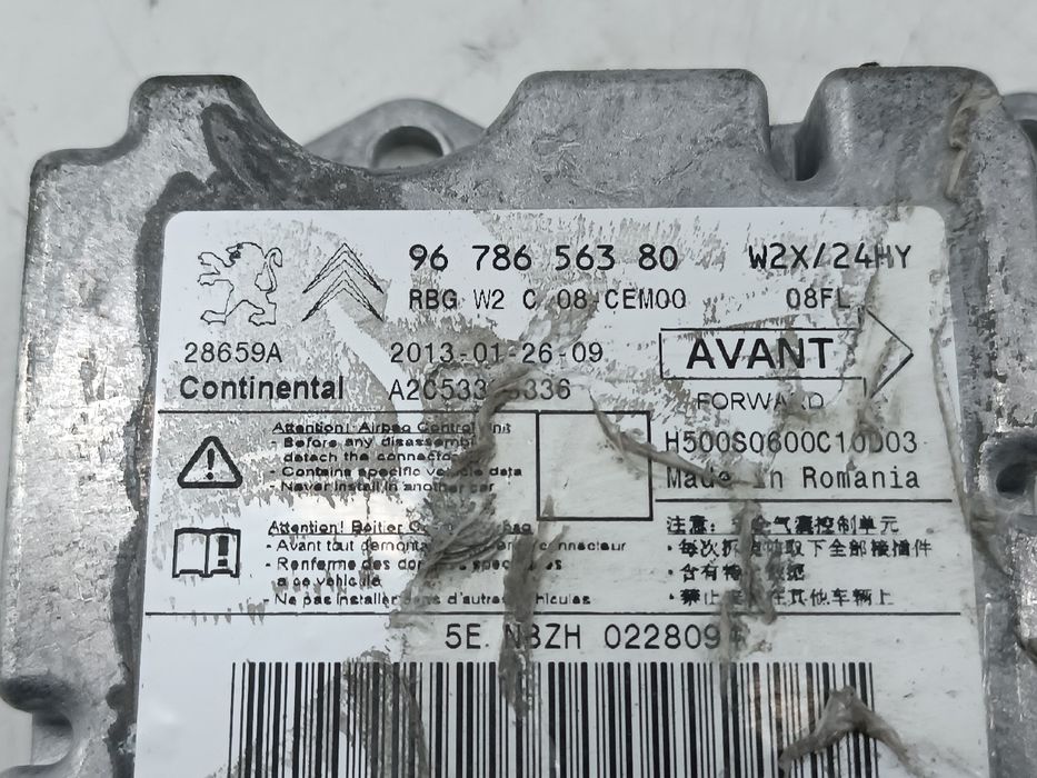 Centralina de Airbag - PEUGEOT 508 SW I (8E_) | 10 - 18
