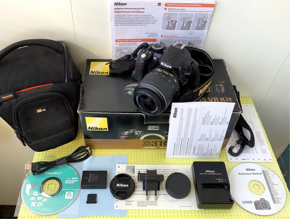 Никон D3100 малый пробег!