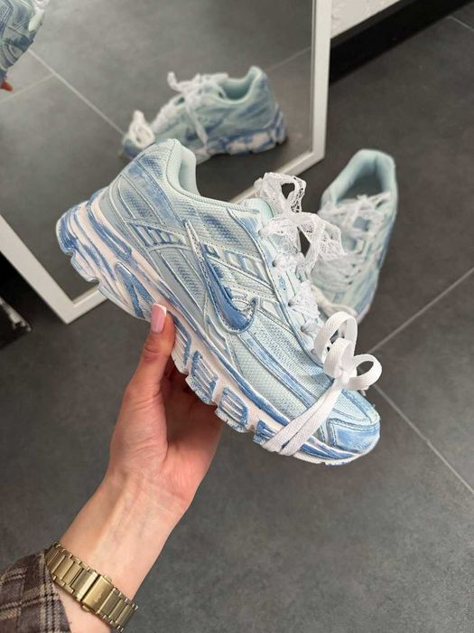 !SALE! Nike Initiator Custom Blue 36 37 38 39 40 41 кастом голубі