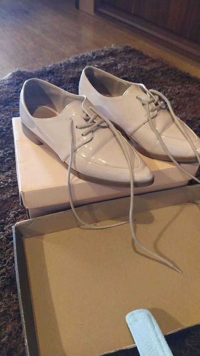 Sapato Oxford Verniz- Oferta do Envio