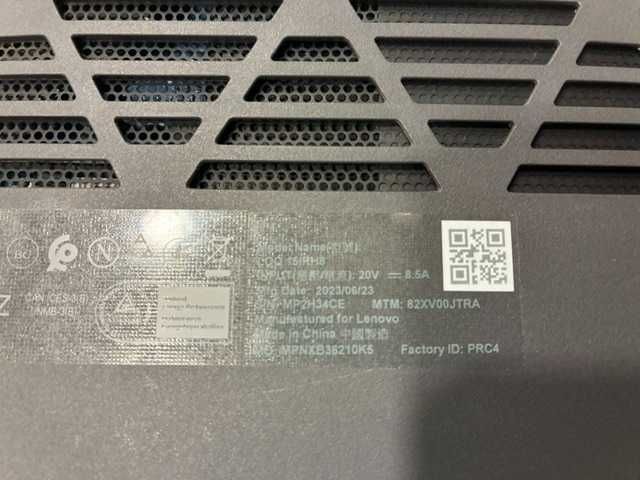 Ноутбук Lenovo LQQ 15IRH8