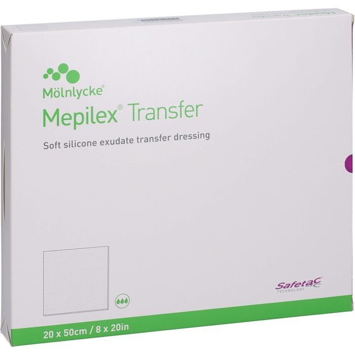 Mepilex Transfer/Мепілекс Трансфер - абсорбуюча пов'язка 20×50
