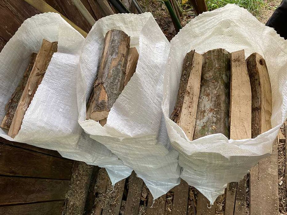Продаж/Дрова для печі/каміна в мішках — дуб, вільха з доставкою