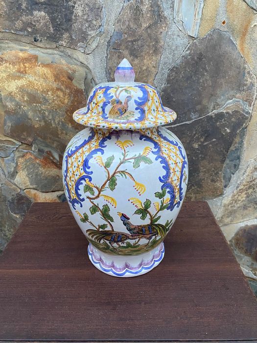 Pote Faiança F.F.A. Marquês Antigo 46 cm