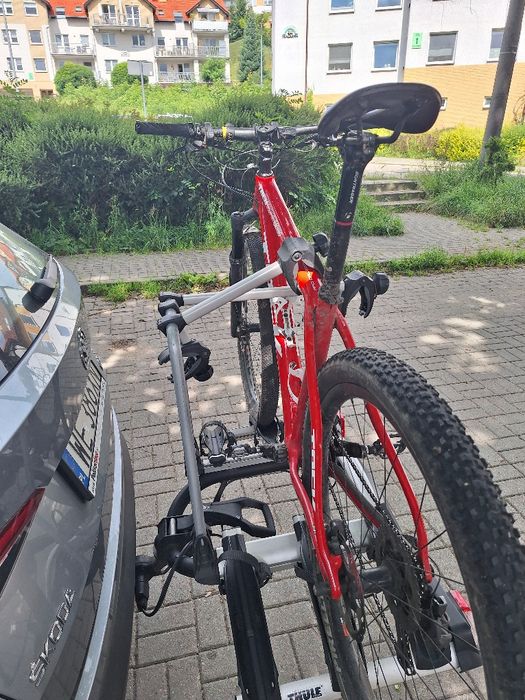 Bagażnik rowerowy na hak Thule na 3 rowery