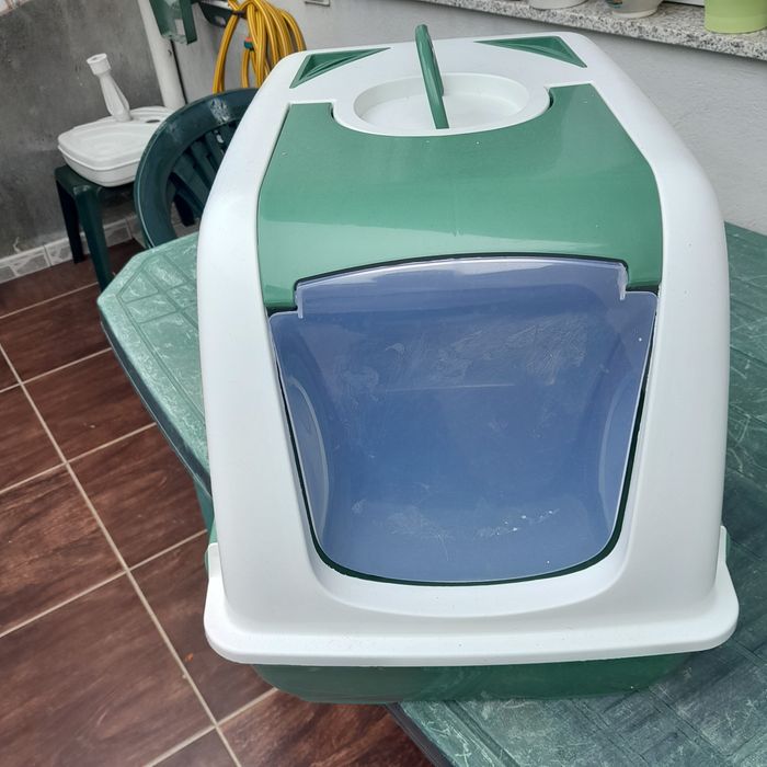 WC para gato como novo
