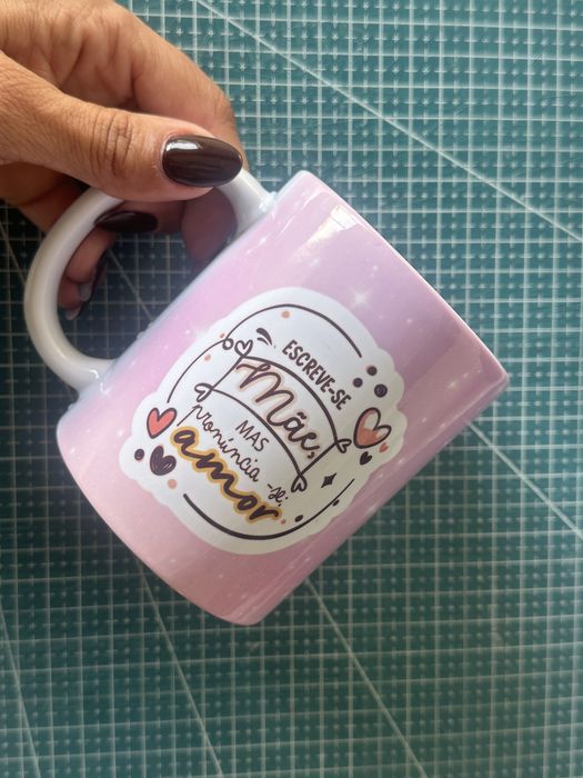 Caneca para mãe personalizada