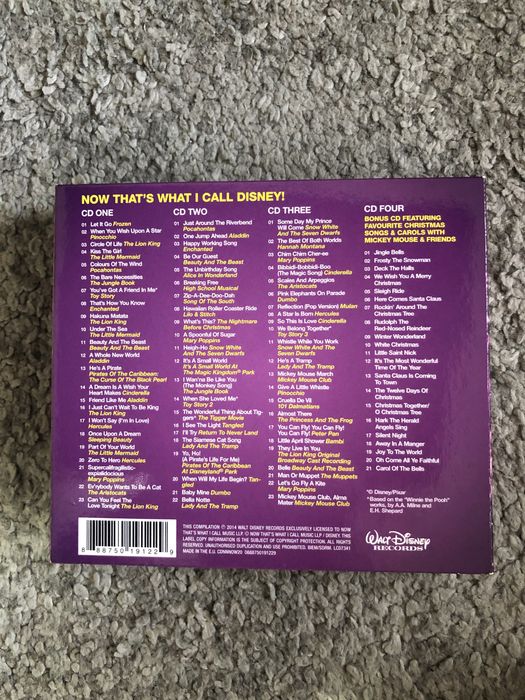 CD Now Disney - 4 CD’s