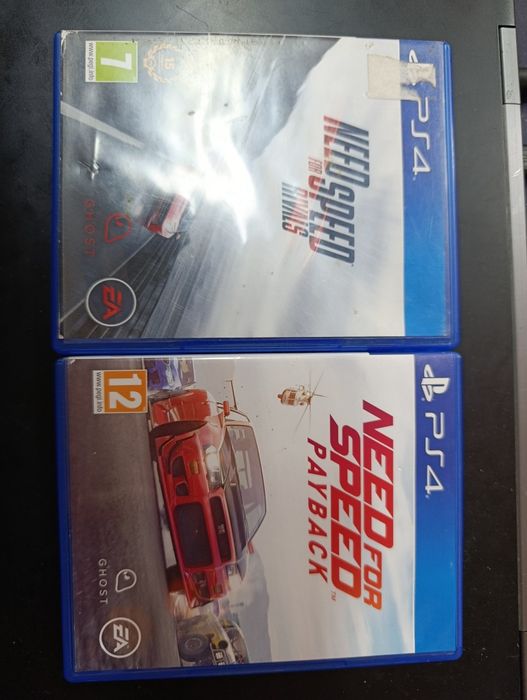 2gry na PS4 NFS Rivals i Payback