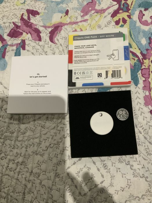 Chipolo ONE trecker Трекер для пошуку речей. Android Find My Device